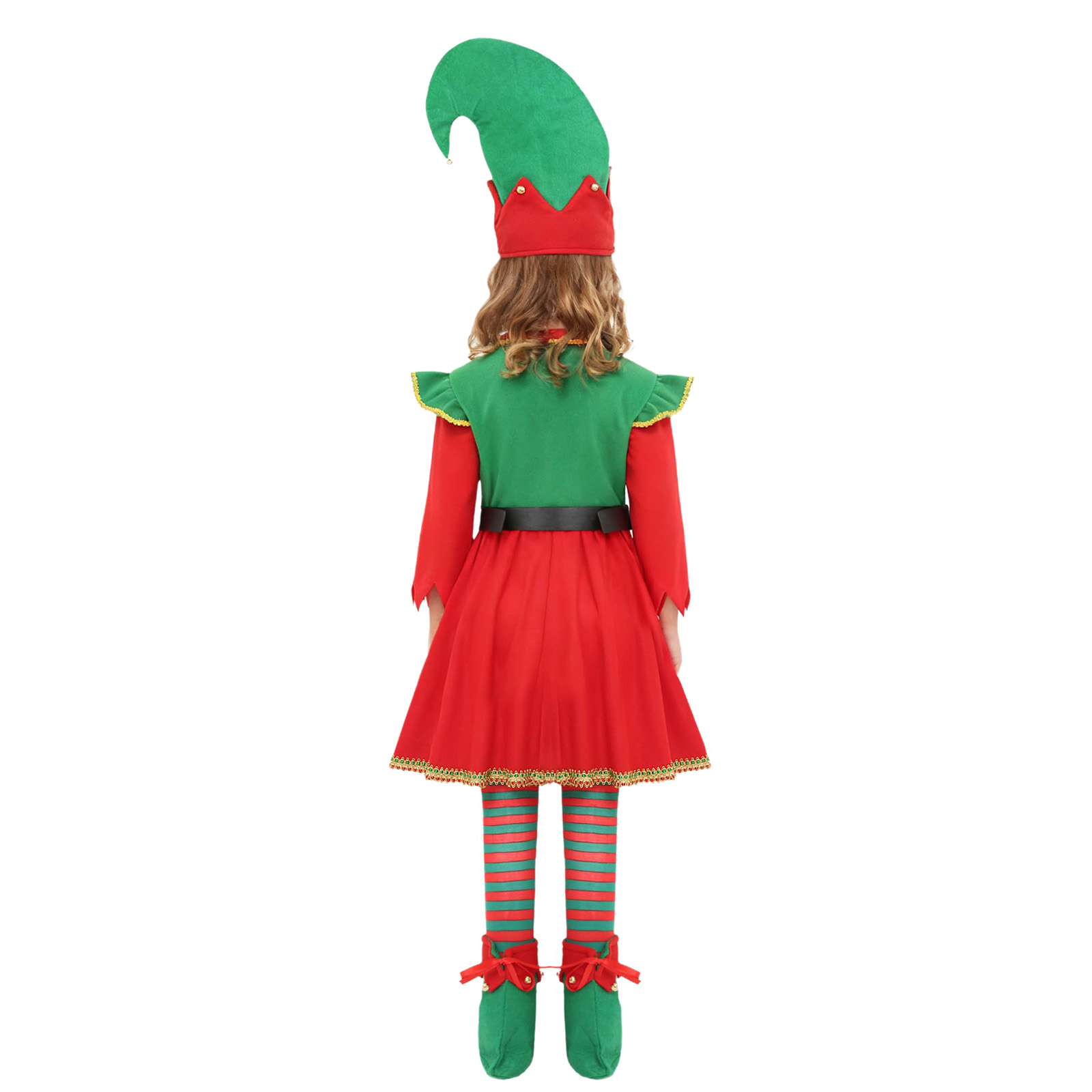 エルフガール クリスマスコスチューム サンタクロース ヘルパ - Elf Costume Christmas のレビューと価格
