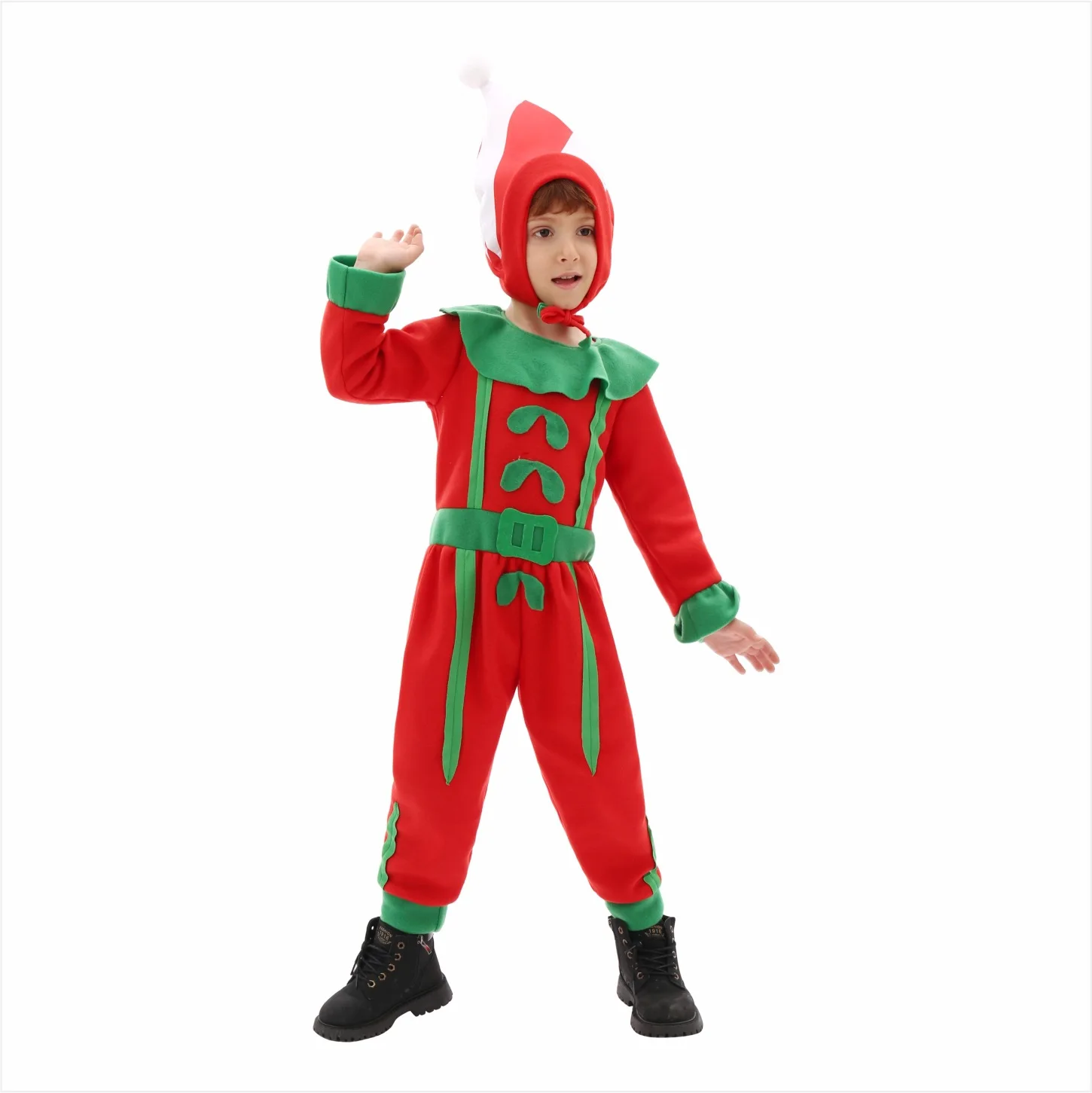 クリスマスコスプレ衣装 子供用パフォーマンス衣装 クリスマス - Elf Costume Christmas のレビューと価格