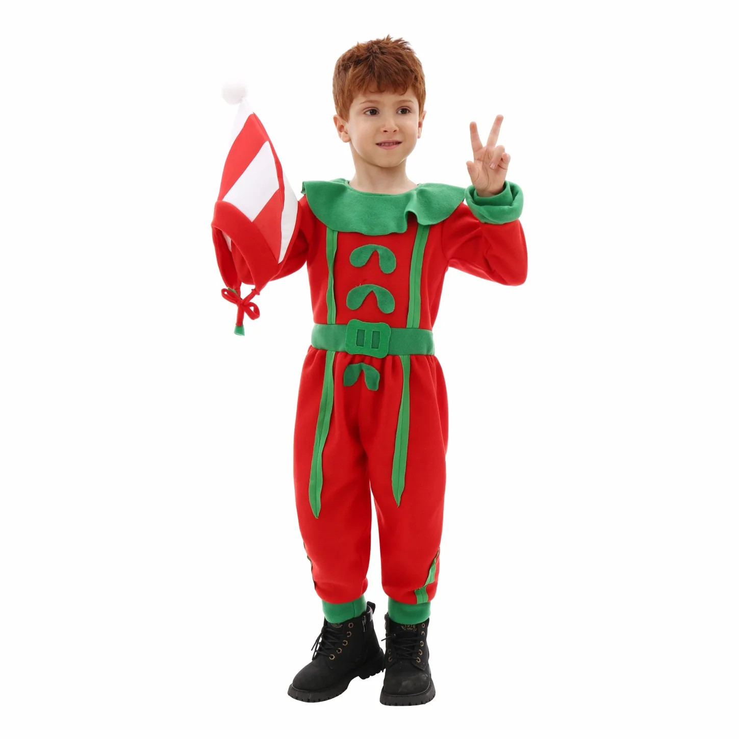 クリスマスコスプレ衣装 子供用パフォーマンス衣装 クリスマス - Elf Costume Christmas のレビューと価格